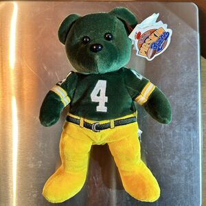 Pigskin Bears Green Bay Packers NFL Bear: Brett Favre #4 - August 1999